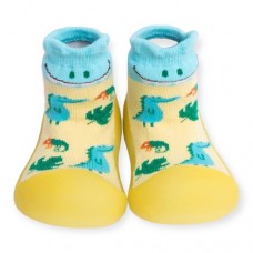 Big Toes chameleon Dino Sky Καλτσοπαντοφλάκι Κίτρινο